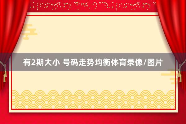 有2期大小 号码走势均衡体育录像/图片